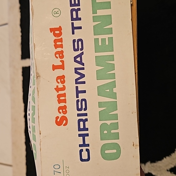 Vintage 10 mercury glass ornaments ,3 plastic 🔔 1970s box included - Picture 8 of 10